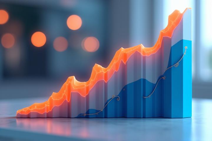 Before and after charts illustrating significant increase in film's box office and audience engagement