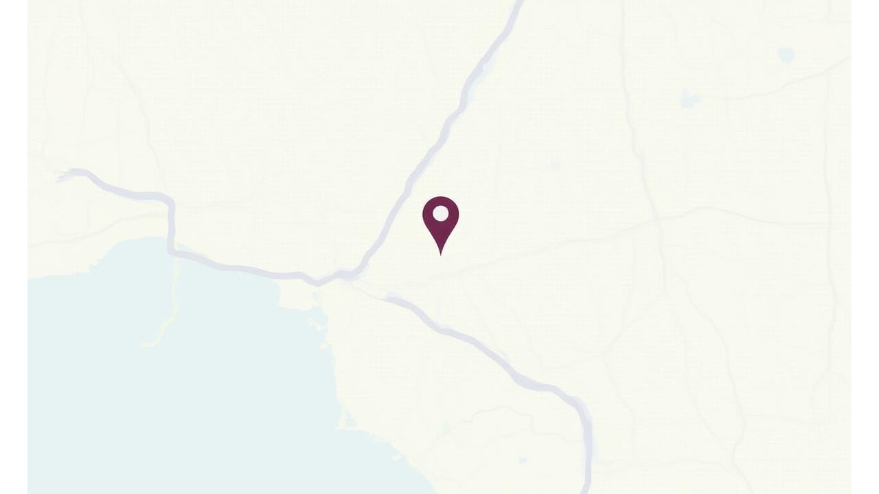 Map showing the location of DuneGlimpse Productions in Los Angeles, California.