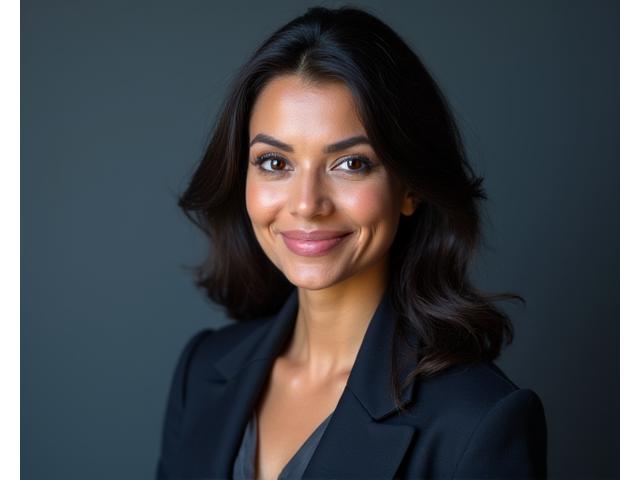 Portrait of Safiya Khan, VP of Global Distribution